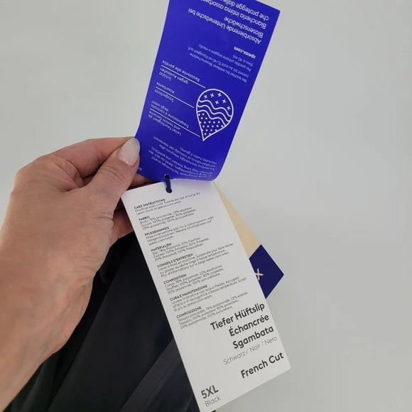 NEW Speaks by thinx black absorbent underwear bladder leaks french cut 5XL - Picture 5 of 6